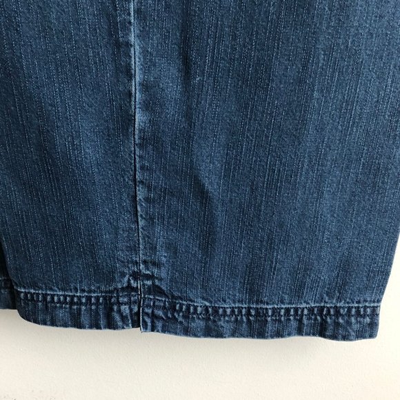 * SOLD * J. Jill - denim crop pants...Size: 18 - Picture 7 of 10